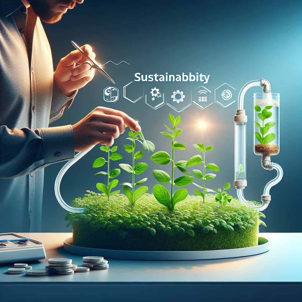 Nachhaltigkeit in der Hydroponik