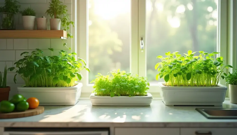 Die besten Hydroponik Systeme Küche für frische Ernte, wann Du willst