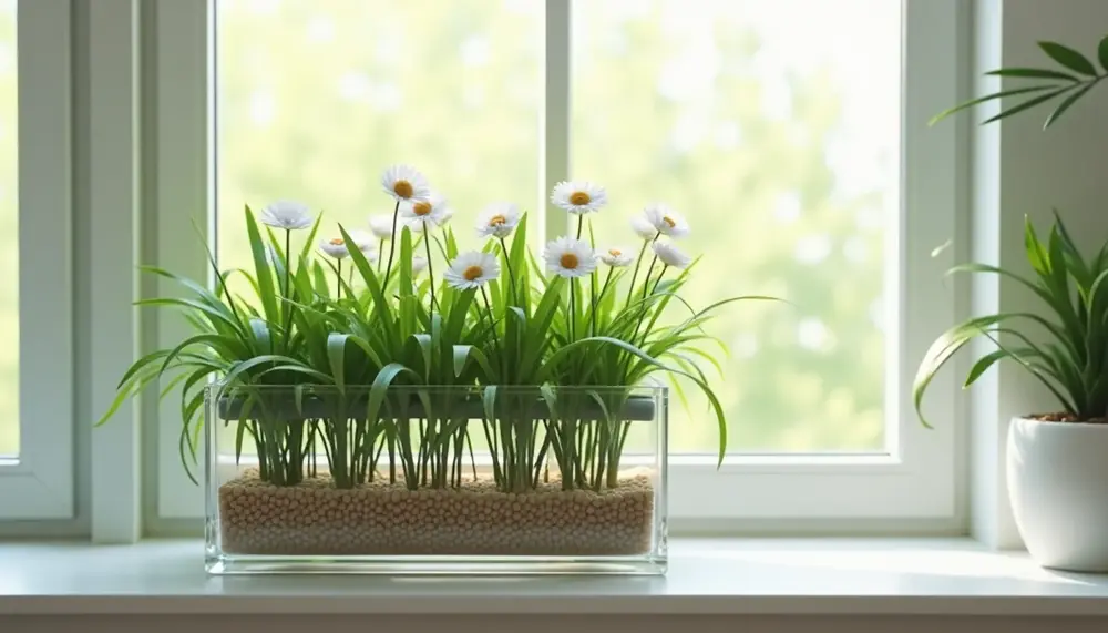 Hydrokultur Blumenkasten: Moderner Blumenschmuck ohne Erde