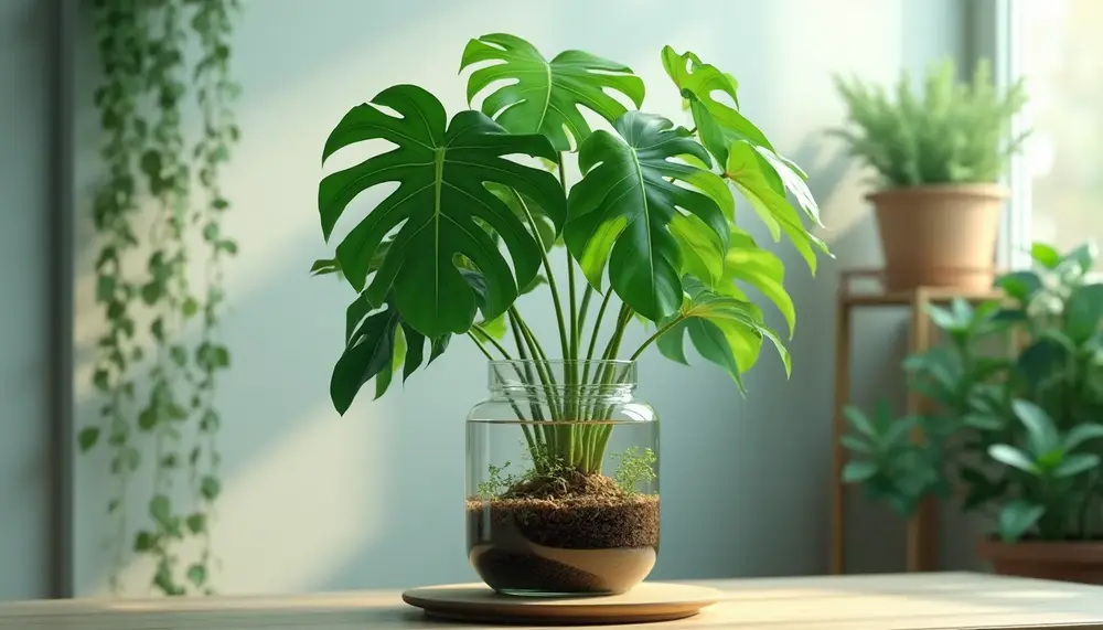 Hydroponik Monstera: So pflegst Du die Trendpflanze im Wasser