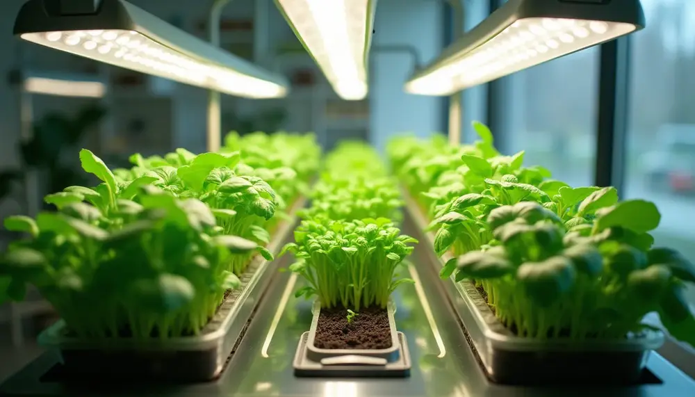 Hydroponik Systeme mit Licht: So wachsen Deine Pflanzen das ganze Jahr